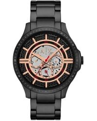 ARMANI EXCHANGE - Montre Multifonction À Boîtier Rond 44 Mm - Lyst