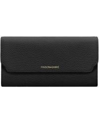 Maison De Sabre - Flap Leather Long Wallet - Lyst