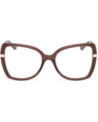 GUESS EYEWEAR - Geometric-Frame Glasses - Lyst