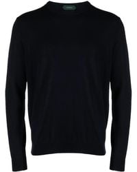 Zanone - Crew-Neck Knitted Jumper - Lyst