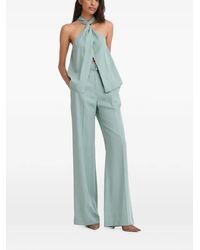 Matthew Bruch - Belted Wide-Leg Trousers - Lyst