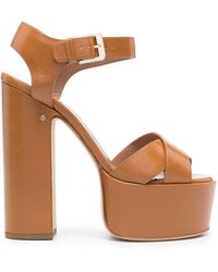 Laurence Dacade - Rosella 150mm Patent Leather Sandals - Lyst
