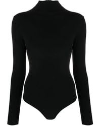 Atu Body Couture - High-Neck Long-Sleeved Bodysuit - Lyst