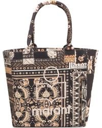 Isabel Marant - Yenky Schwarze Schultertasche - Lyst
