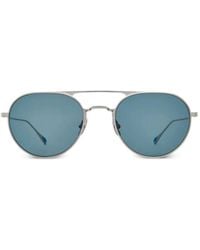 Garrett Leight - Benny J Pilot-Frame Sunglasses - Lyst