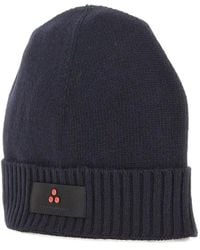 Peuterey - Silli05 Geribbelde Muts Met Logopatch - Lyst