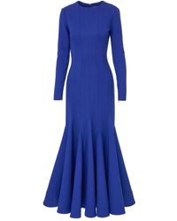 Carolina Herrera - フローラルアップリケ ドレス - Lyst