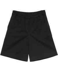 Aspesi - Shorts Met Elastische Taille En Zak - Lyst