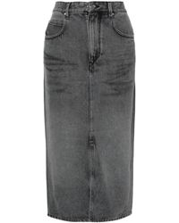 Isabel Marant - Tilauria Denim Midi Skirt - Lyst