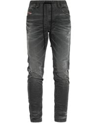 DIESEL - Drawstring-Waist Skinny Jeans - Lyst