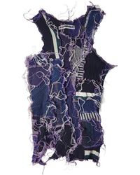 Borbala - Canotta Con Design Patchwork - Lyst