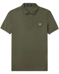 Fred Perry - Logo-Embroidered Cotton Polo Shirt - Lyst