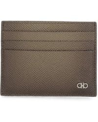 Ferragamo - Gancio-Plaque Card Holder - Lyst