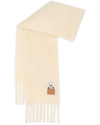 Loewe - Schal Mit Fransen - Lyst