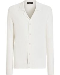 Dolce & Gabbana - Ribbed Cardigan - Lyst