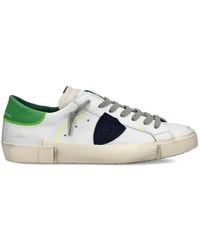 Philippe Model - Prsx Logo-Patch Sneakers - Lyst