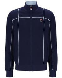 Fila - Armando Contrast-Piping Track Jacket - Lyst