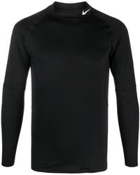 Nike - Dri-Fit Fitness Mock-Neck T-Shirt - Lyst
