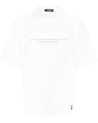 Undercover - T-Shirt mit Slogan-Print - Lyst