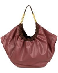 Coccinelle - Smash Ruched Chain-Link Tote Bag - Lyst