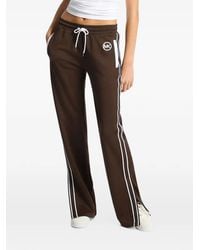 Michael Kors - Piqué Contrast Track Pants - Lyst