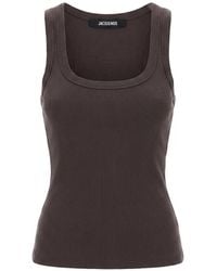 Jacquemus - The Gros Grain Tank Top - Lyst