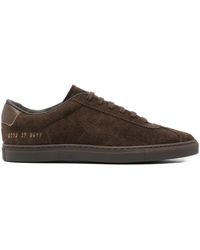 Common Projects - Suede Lace-Up Sneakers - Lyst