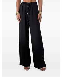 Taylor - Pearl-Embellished Drawstring Trousers - Lyst