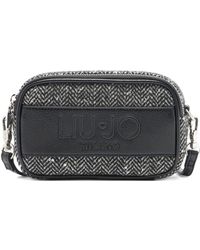Liu Jo - Bandolera mini con lentejuelas y motivo de espiga - Lyst