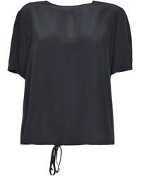 Barba Napoli - Short Sleeve Blouse - Lyst
