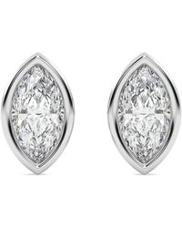 Diamond Essentials - Lab-Grown Diamond Solitaire Earrings - Lyst