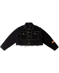 Heron Preston - Cropped-Jeansjacke - Lyst
