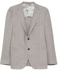 Corneliani - Sophisticated Suit With Pinstripe Detailing - Lyst
