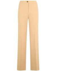 Moschino - Pressed-Crease Straight-Leg Trousers - Lyst
