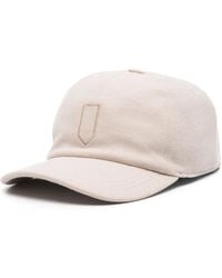 Canali - Baseballkappe Mit Logo-Stickerei - Lyst
