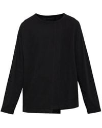Yohji Yamamoto - Seam-Detail Long-Sleeve T-Shirt - Lyst