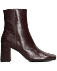 Bibi Lou - Square-Toe Ankle Boots - Lyst