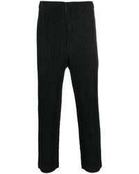 Homme Plissé Issey Miyake - Plissé Straight-Leg Trousers - Lyst
