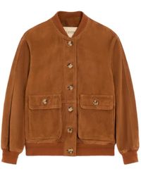 Valentino Garavani - Suede Caban Jacket - Lyst