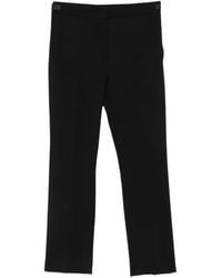 Max Mara - Buckle-Detail Tailored Trousers - Lyst