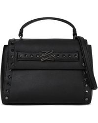 KARL LAGERFELD - K/Autograph Stud-Embellished Tote Bag - Lyst