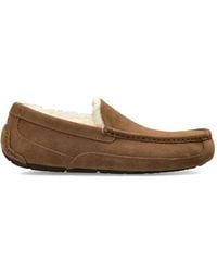 UGG - Ascot Calf Suede Loafers - Lyst