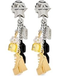 Marc Jacobs - Orecchini The Mini Icon Charm - Lyst