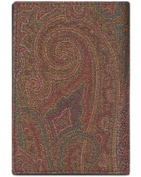 Etro - Étui Pour Passeport Arnica À Motif Cachemire - Lyst