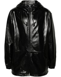 Loewe - Leather Jacket - Lyst