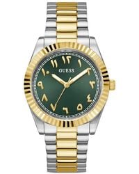 Guess - Two-Tone 42Mm Watch - Lyst