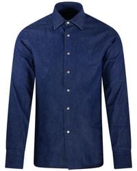 Borriello - Camicia Con Bottoni - Lyst