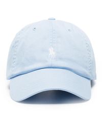 Polo Ralph Lauren - Sky Baseball Hat With Contrasting Pony - Lyst