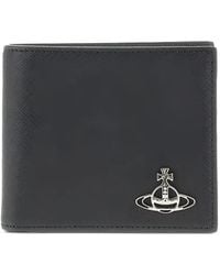 Vivienne Westwood - Kent Logo-Embellished Bifold Wallet - Lyst