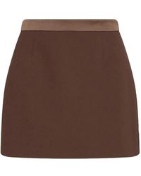 Marella - A-Line Zip-Fastening Mini Skirt - Lyst